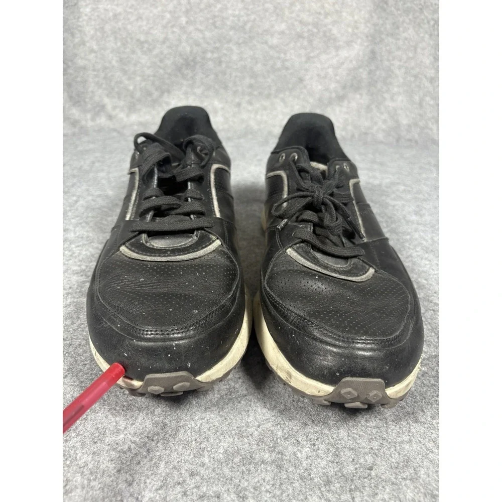 Cole Haan Grand Crosscourt Sneakers 13 Black Leather Suede‎ Accents